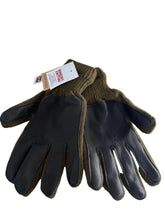 Load image into Gallery viewer, Lined Ragg Wool Gloves with Genuine Deer Skin Leather Palm