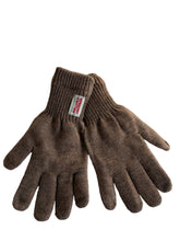 Load image into Gallery viewer, Lined Ragg Wool Gloves with Genuine Deer Skin Leather Palm