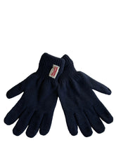Load image into Gallery viewer, Lined Ragg Wool Gloves with Genuine Deer Skin Leather Palm