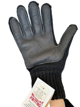 Load image into Gallery viewer, Leather Palmed Wool Gloves Smaller Hands
