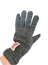 Load image into Gallery viewer, Lined Ragg Wool Gloves with Genuine Deer Skin Leather Palm