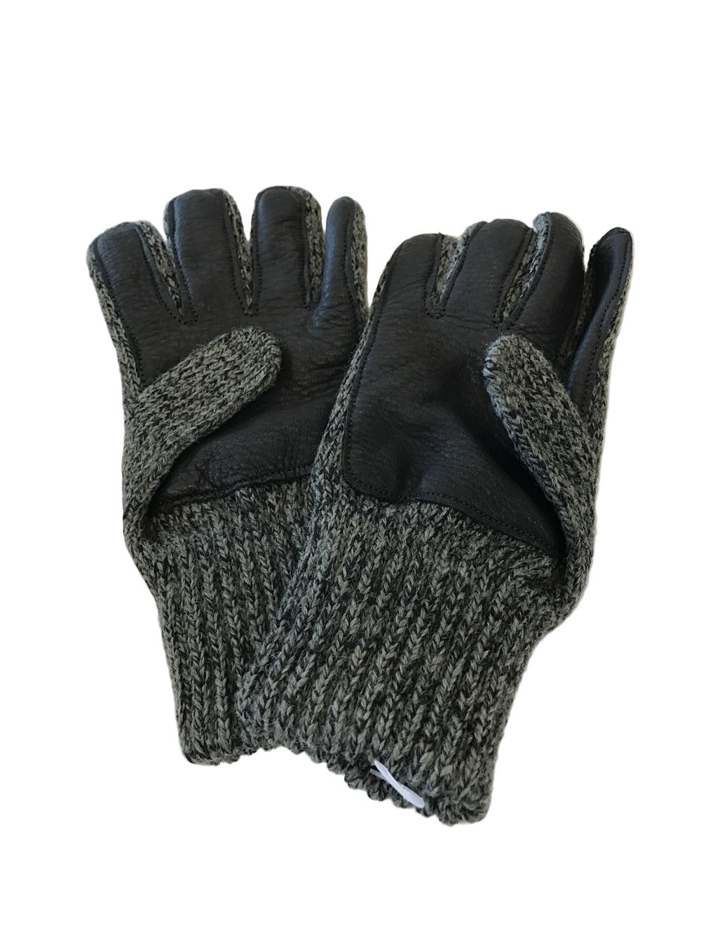 Leather Palmed Wool Gloves Smaller Hands - Great Alaska Glove Company