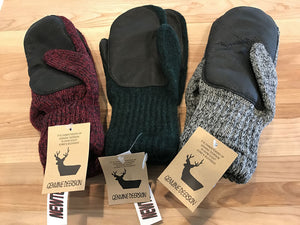 Nutech Boucle-lined Wool Mittens - Great Alaska Glove Company