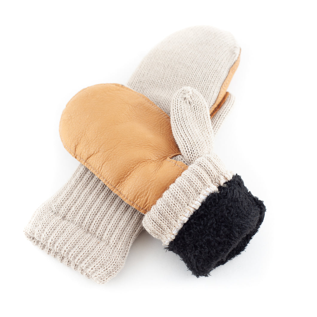 Nutech Boucle-lined Wool Mittens - Great Alaska Glove Company
